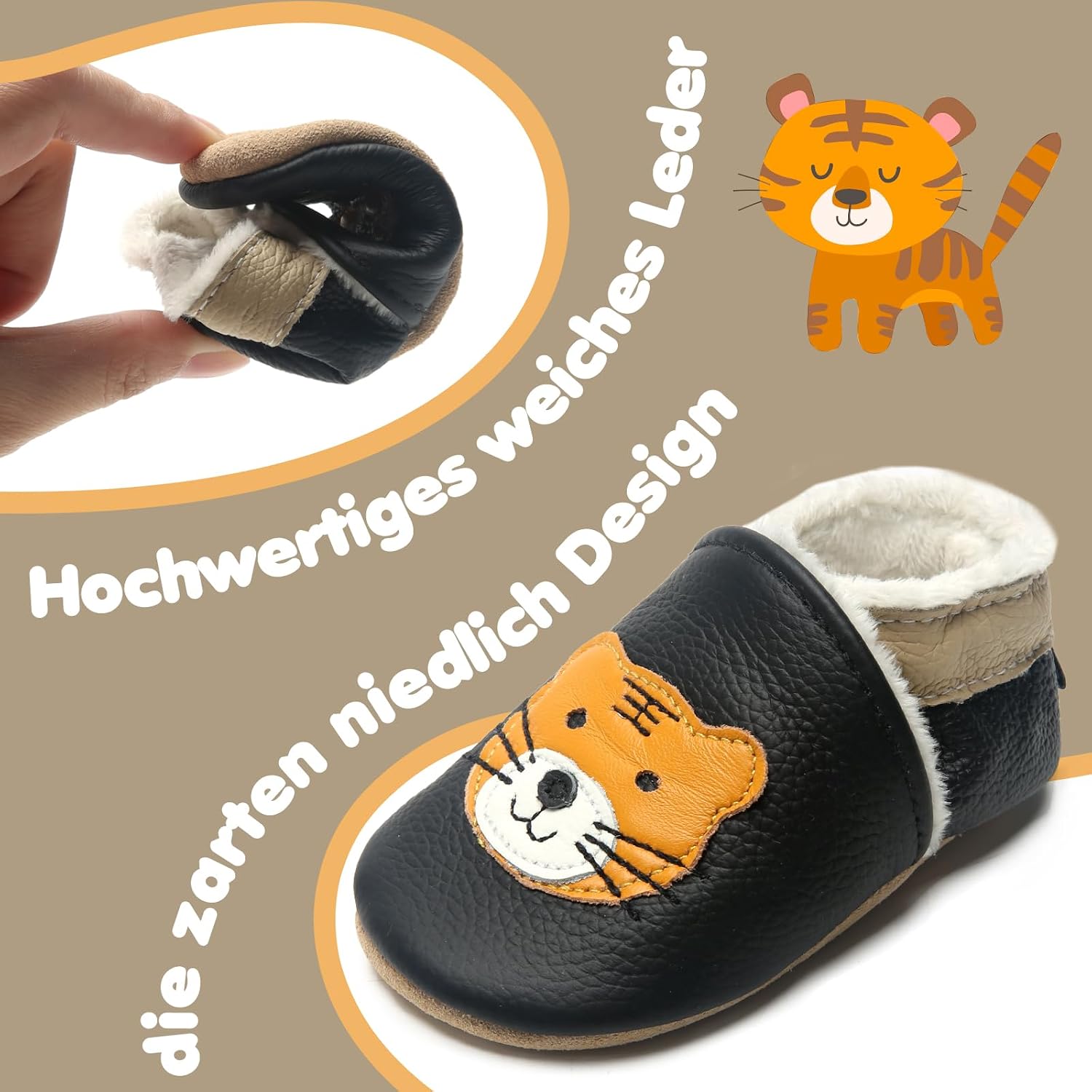 Detalle 2 de IceUnicorn Krabbelschuhe Baby Winter
