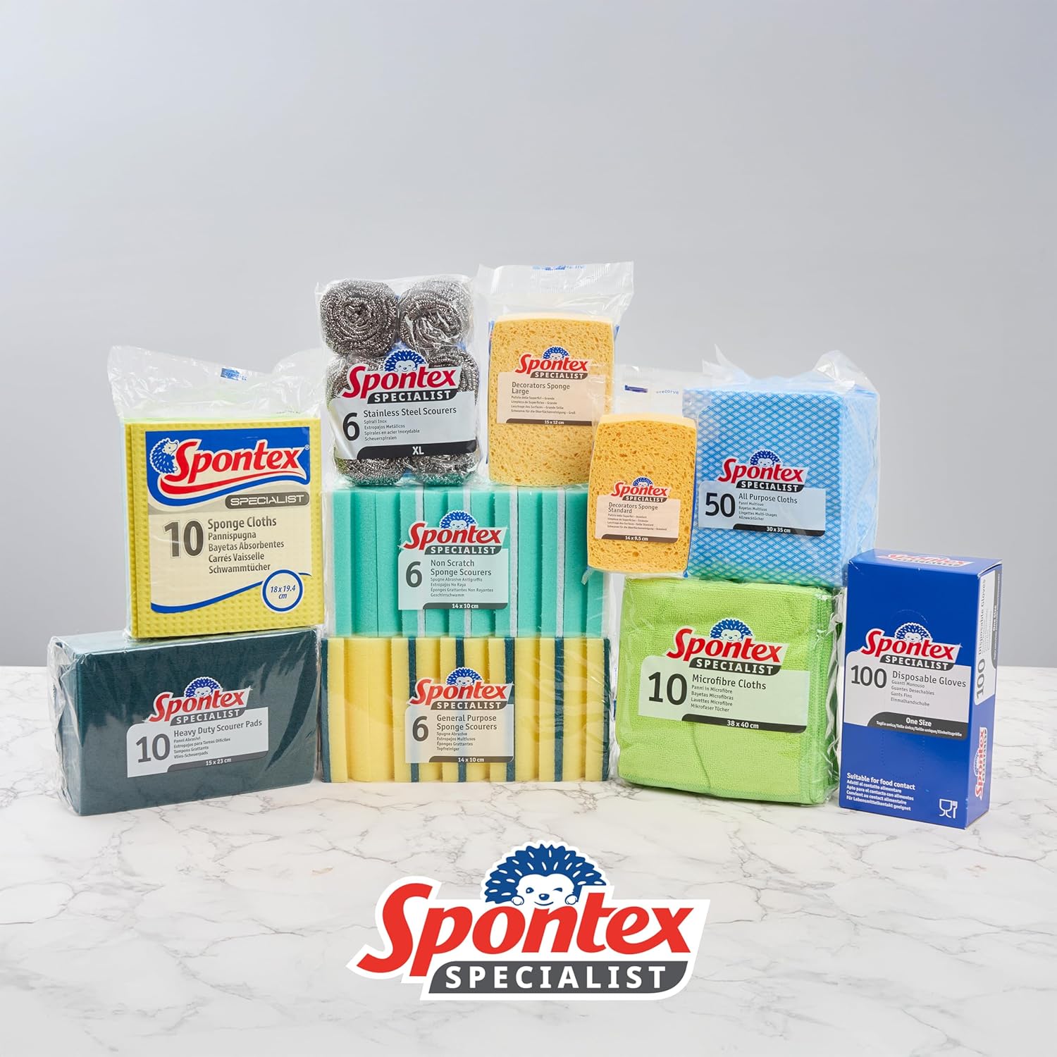 Thumbnail 5 de Spontex Éponges à récurer Anti-Rayures Specialist XL – Paquet de 6