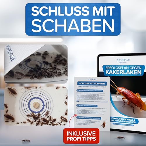 Thumbnail 8 de Patronus Schabenfalle [9X] mit effektiven & giftfreien Ködertabletten