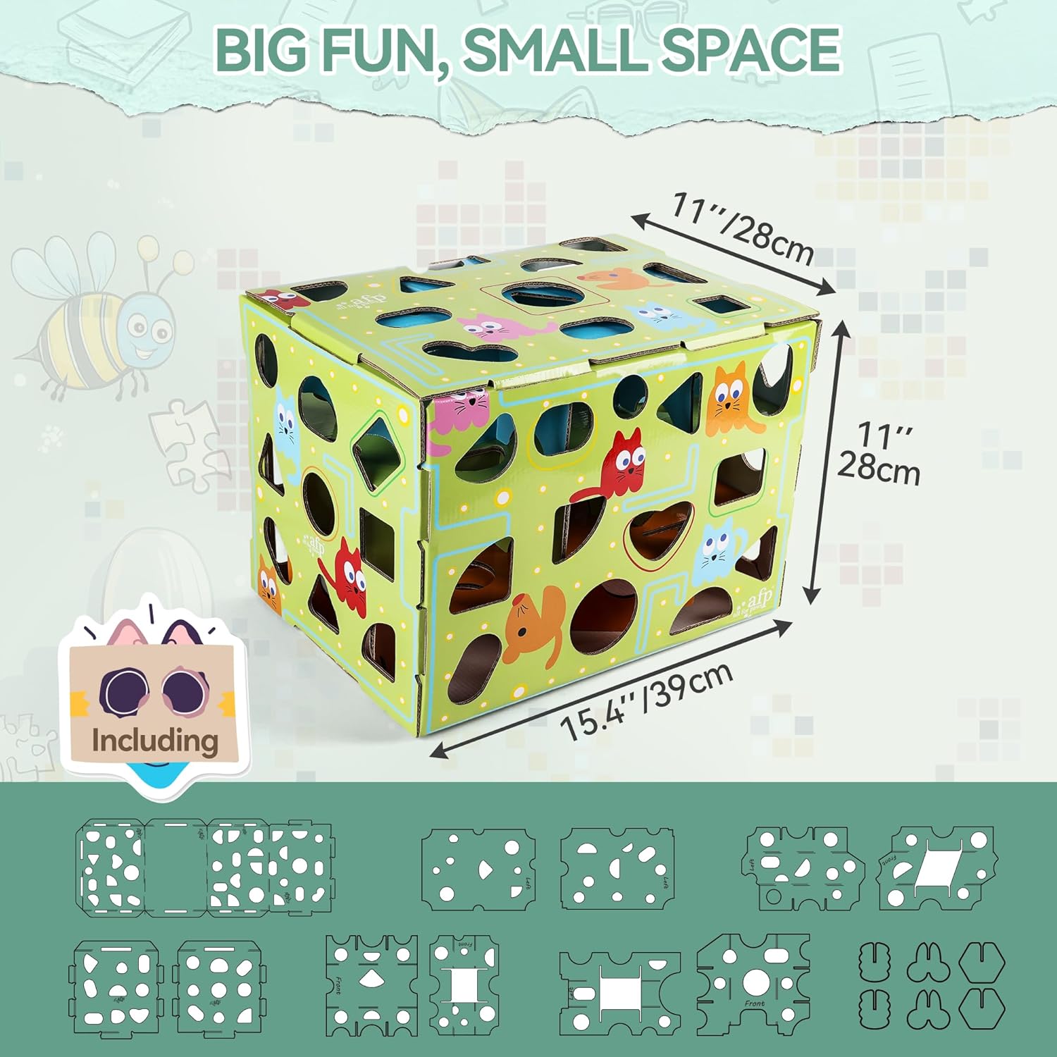 Detalle 2 de ALL FOR PAWS Treat Maze Box Cats