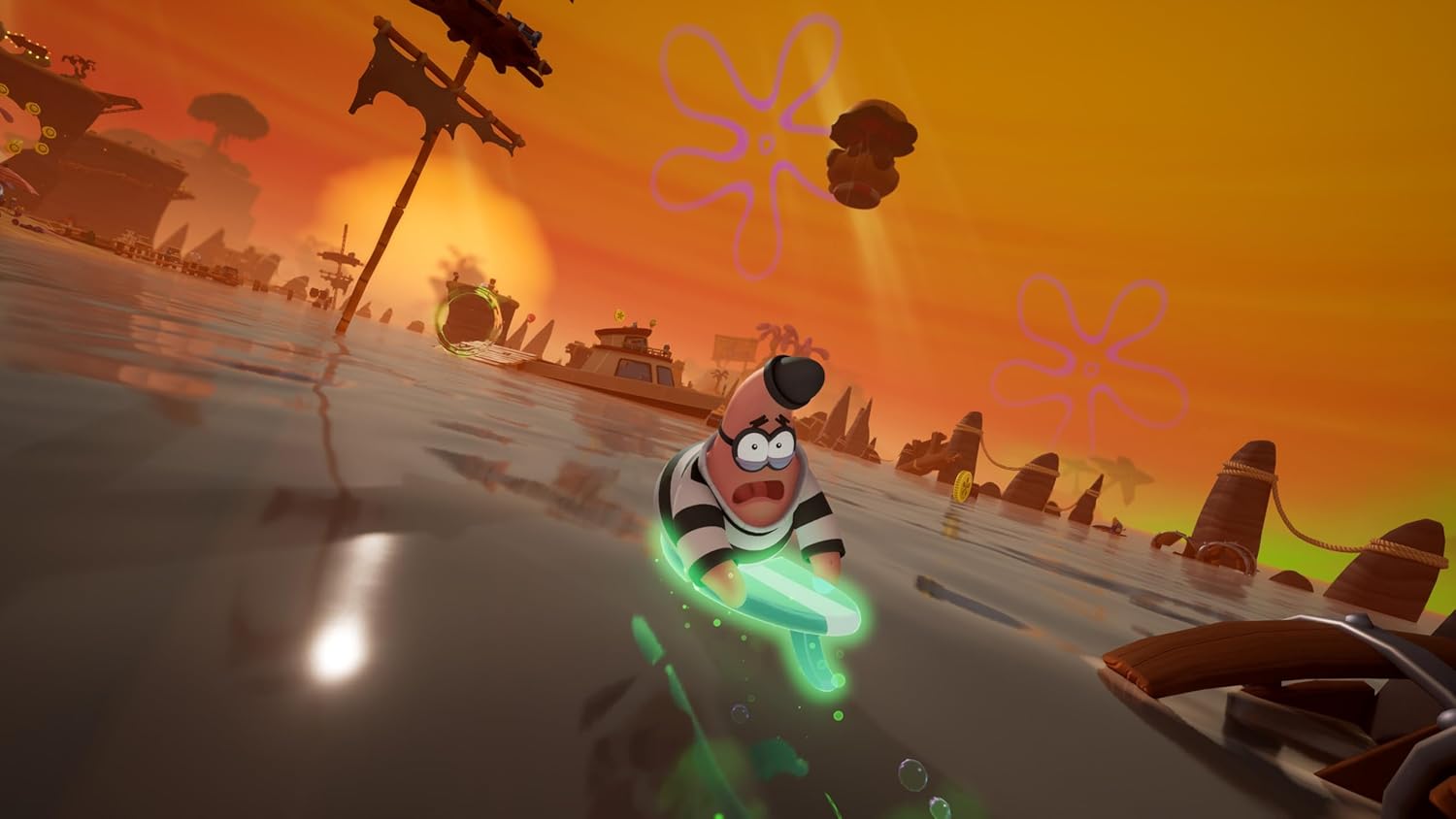 Detalle 2 de Bob l’éponge : Les Titans des Marées sur Nintendo Switch 2