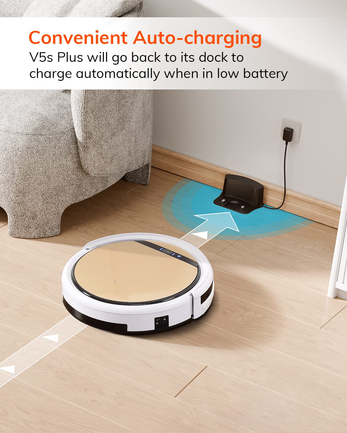 Thumbnail 5 de ILIFE V5s Plus Robot Vacuum and Mop