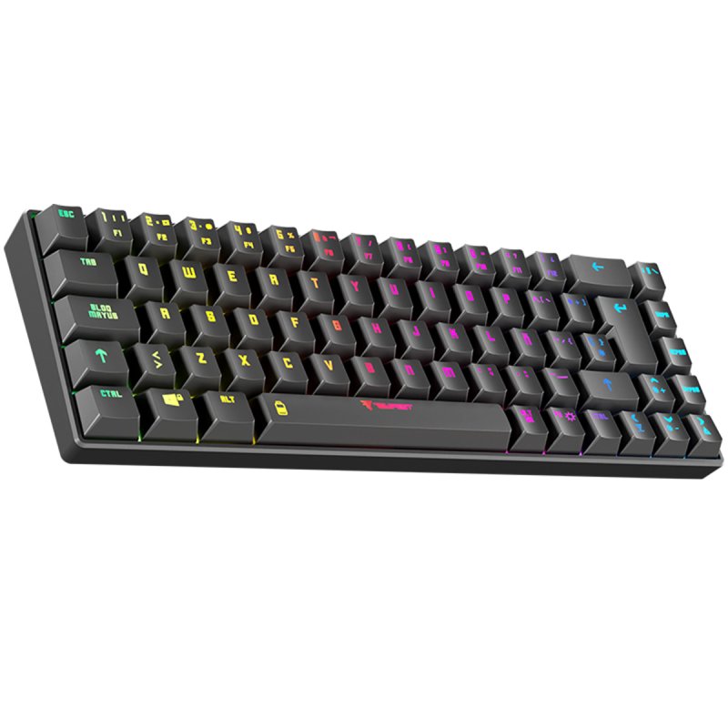 Detalle 2 de Tempest K20 Beast: Teclado Mecánico Gaming RGB 60% Bluetooth con cable USB-C