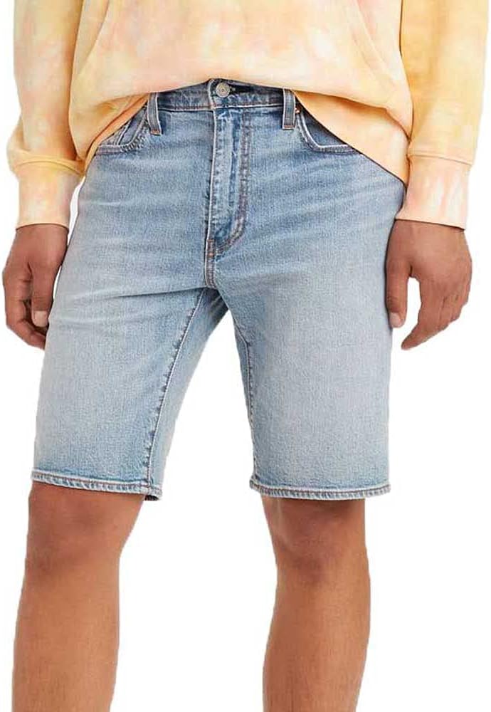 Detalle de Levi's 405 Standard Short en denim pour homme — coupe droite, style intemporel