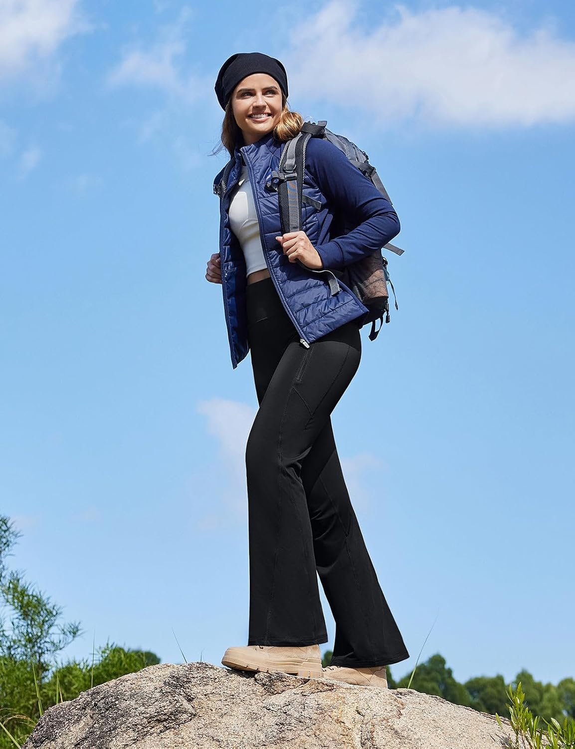 Detalle de Baleaf Fleece-Lined Hiking Pants