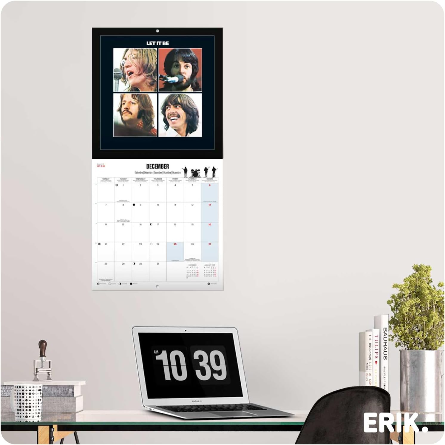 Thumbnail 3 de Grupo Erik Calendario da muro The Beatles 2026 30x30 cm 🗓