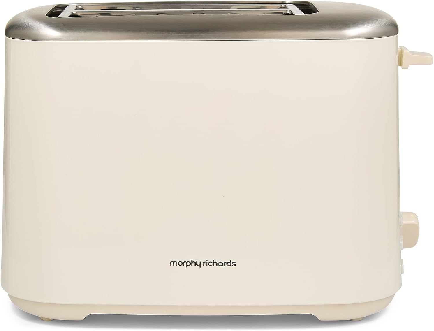 Detalle de Morphy Richards Equip 2 Slice Toaster (222065) - Defrost, Reheat & Variable Browning in Cream