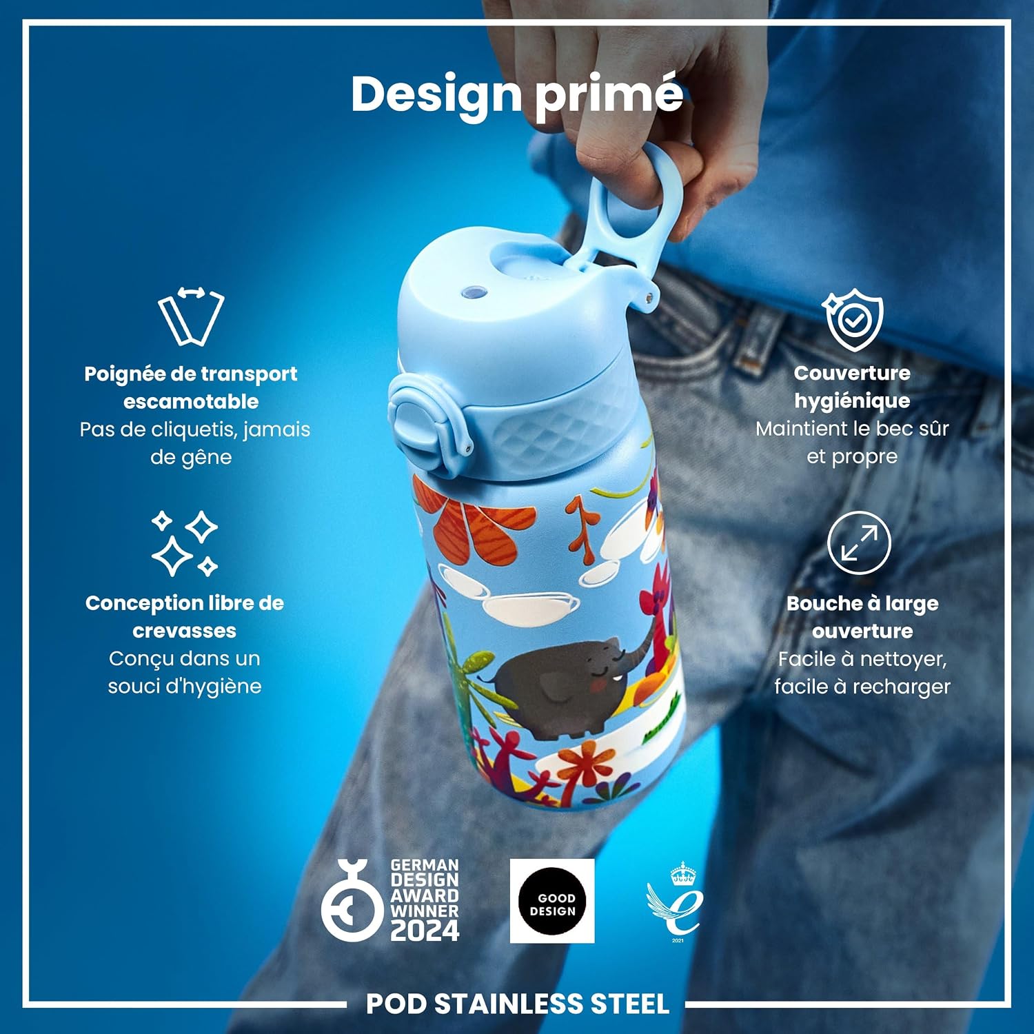 Thumbnail 6 de ion8 Gourde enfant 400ml