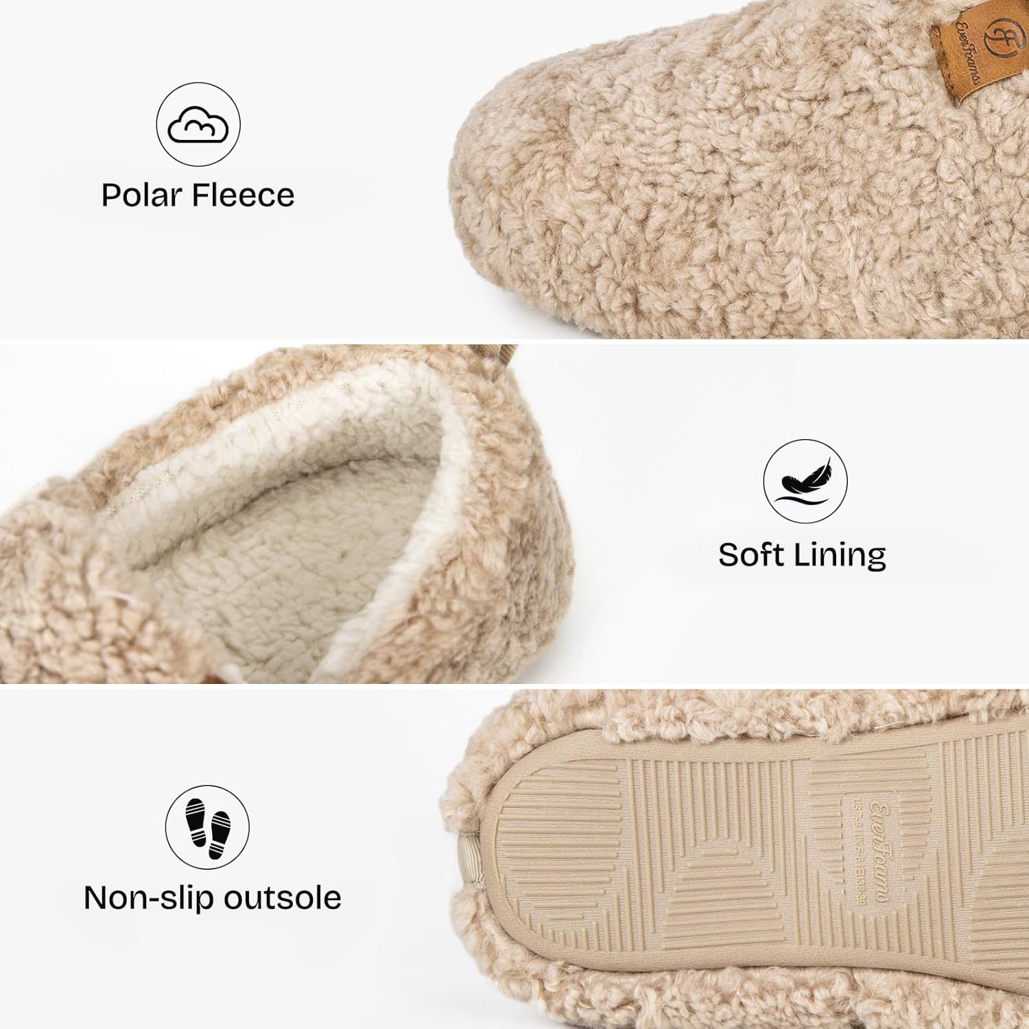 Thumbnail 4 de EverFoams Chaussons Femme Chaudes en Mousse à Mémoire – Confort & Douceur avec Fausse Laine