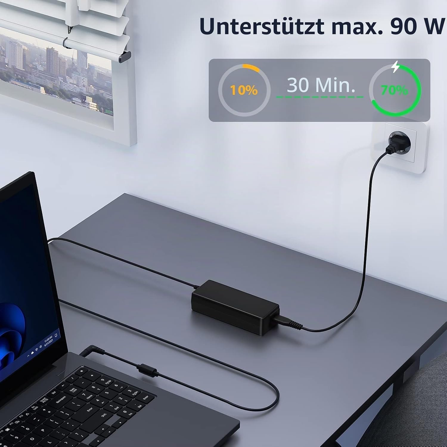 Thumbnail 6 de SUNYDEAL 90W Universal Netzteil