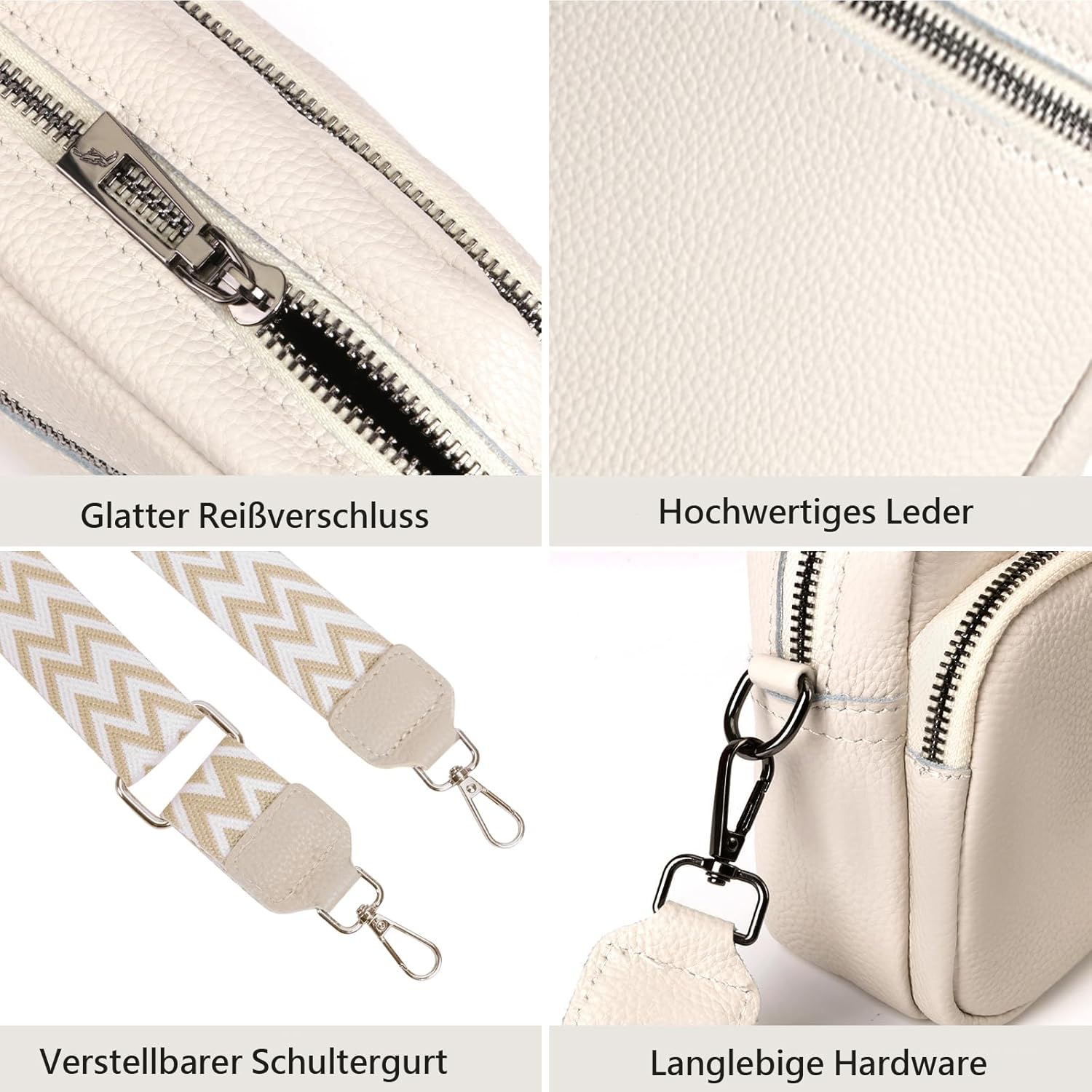 Thumbnail 4 de TIAASTAP Damen Umhängetasche Klein Leder