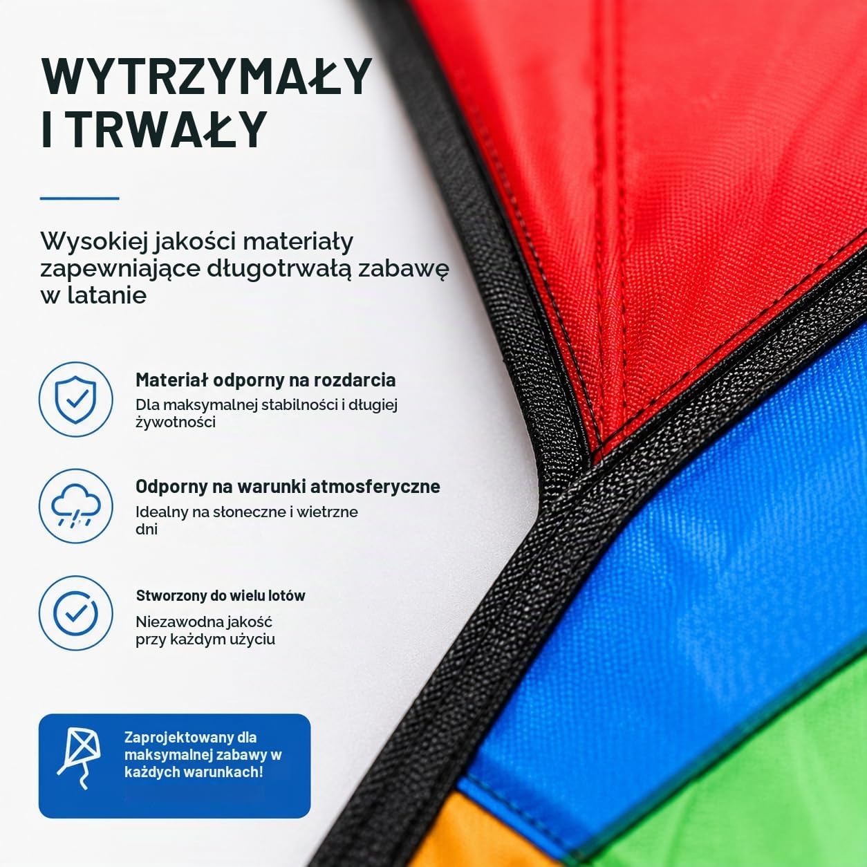 Thumbnail 3 de TK Gruppe Timo Klingler XY-220909 – latawiec jednolinkowy z nylonu, linka 80 m