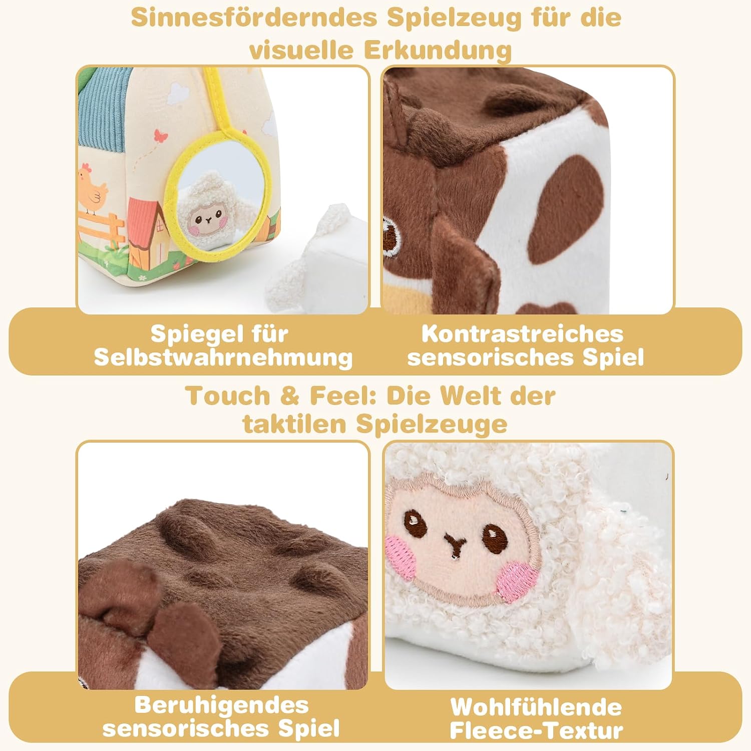 Detalle 2 de Montessori 7‑in‑1 Spielzeug für Babys