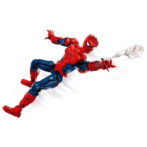 Detalle de LEGO Marvel Spider-Man 76346: Action Figure da Collezione con Minifigure e Accessori per Decorazione e Gioco