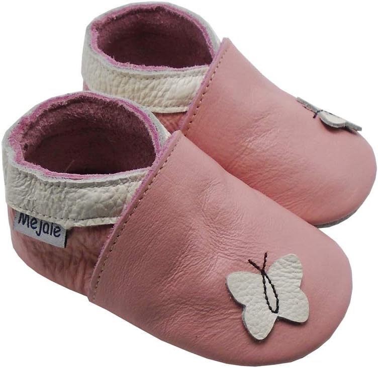 Thumbnail 6 de Mejale Baby-Lederschuhe & Krabbelschuhe aus weichem Leder – flexibel, rutschfest und mit elastischem Knöchelband