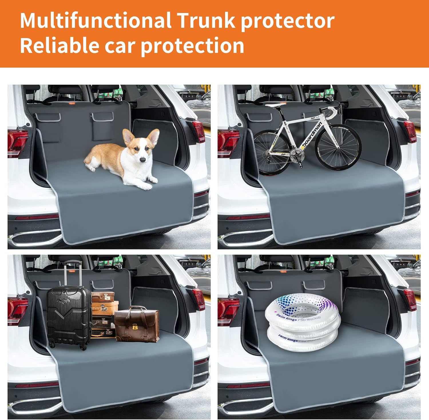 Detalle de Toozey Boot Protector for Dogs – Universal Non-Slip Boot Liner with Side &, Bumper Protection