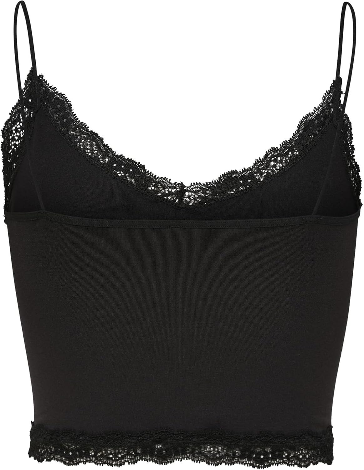 Detalle 2 de ONLY Damen Onlvicky Lace Seamless Cropped Top Noos – 1er Pack