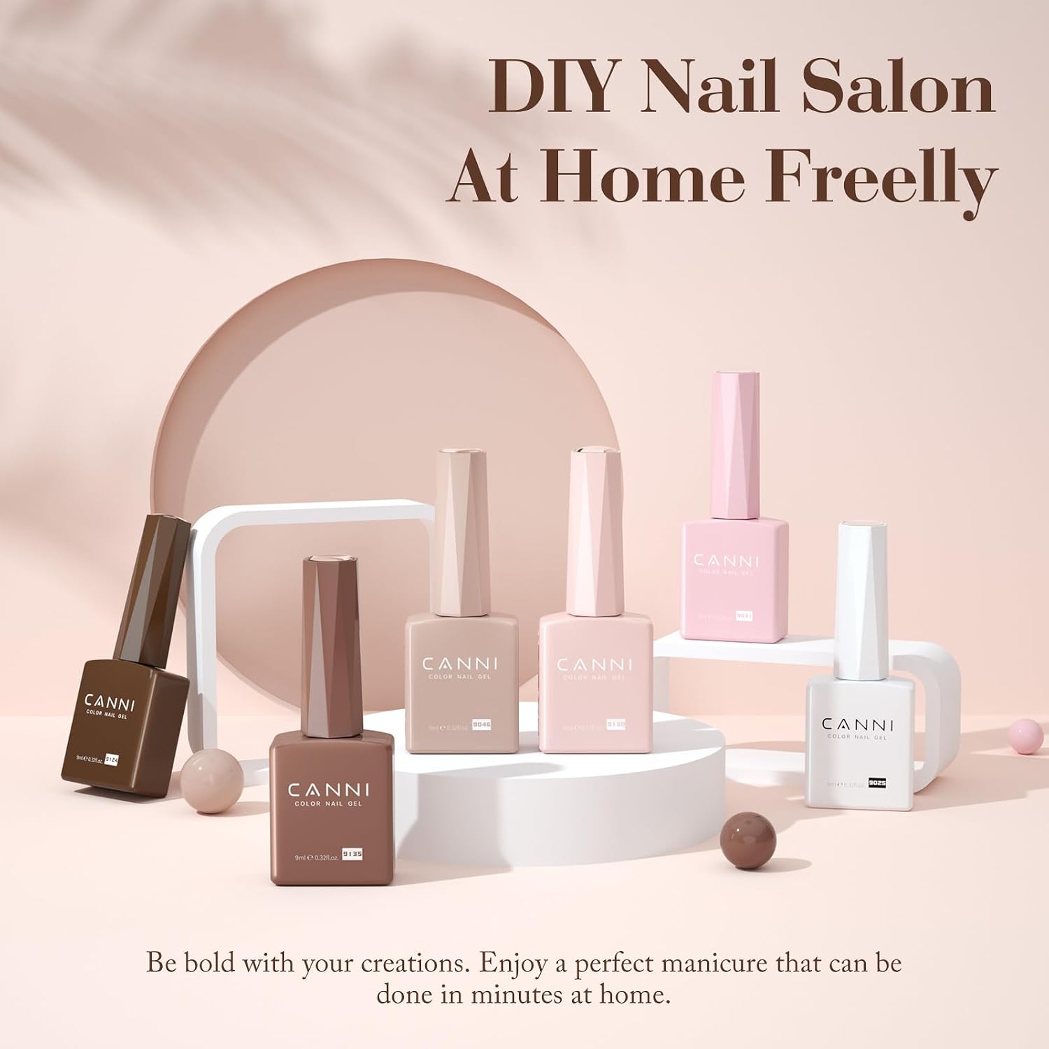 Thumbnail 1 de CANNI Gel Nail Polish Kit 6 Colors
