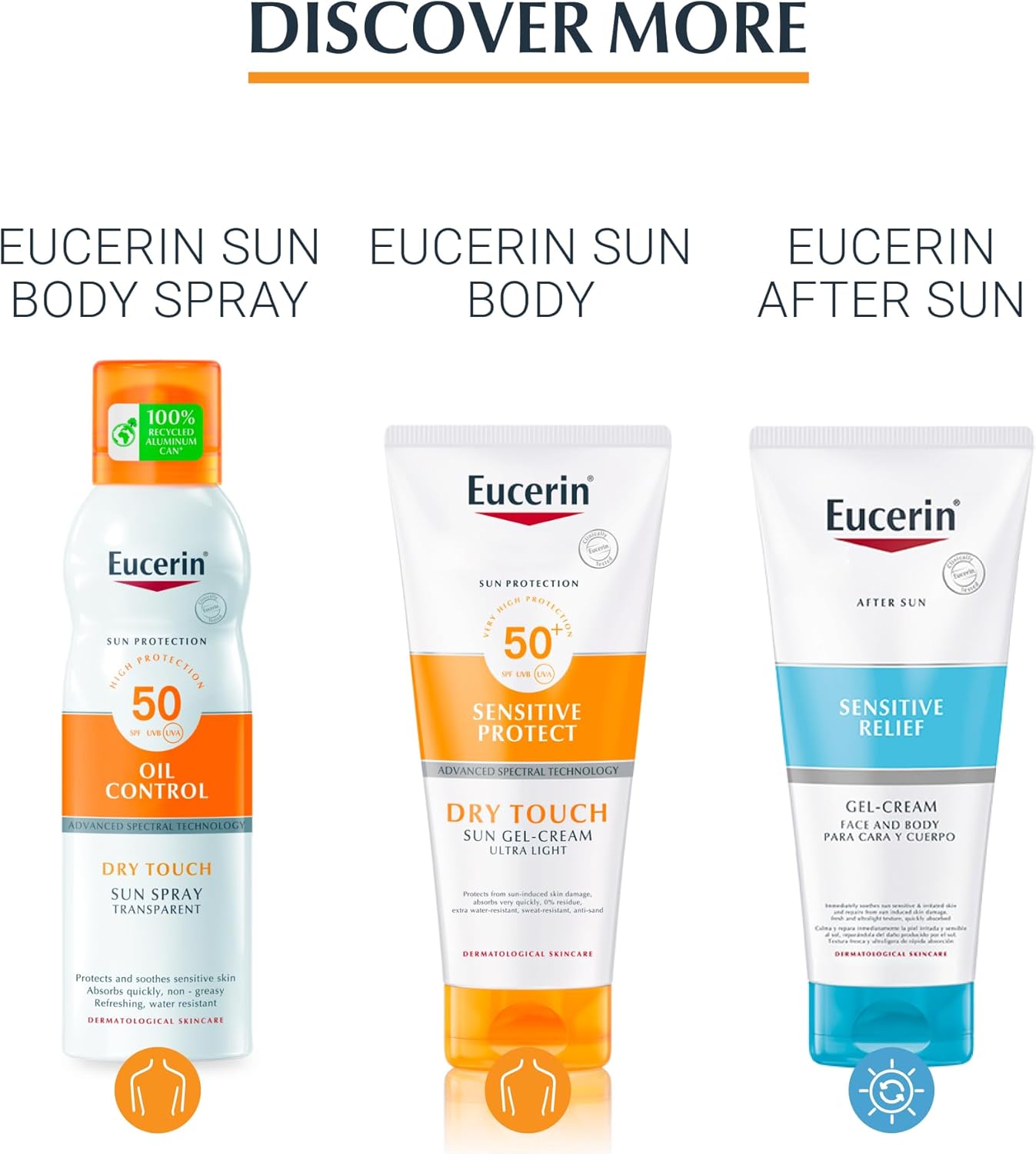 Thumbnail 6 de Eucerin Oil Control Sun Gel-Cream Dry Touch SPF 50+ (Unscented) 50ml