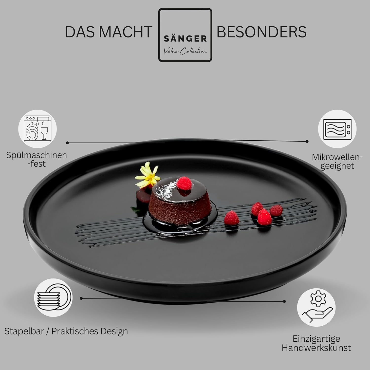 Thumbnail 3 de SÄNGER Madeira Dessertteller Set 20 cm