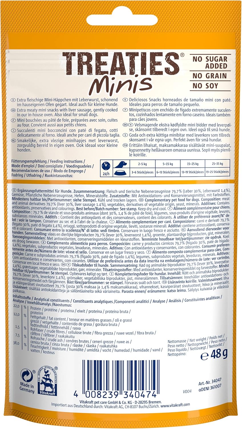 Detalle de VITAKRAFT Treaties Minis 48 g