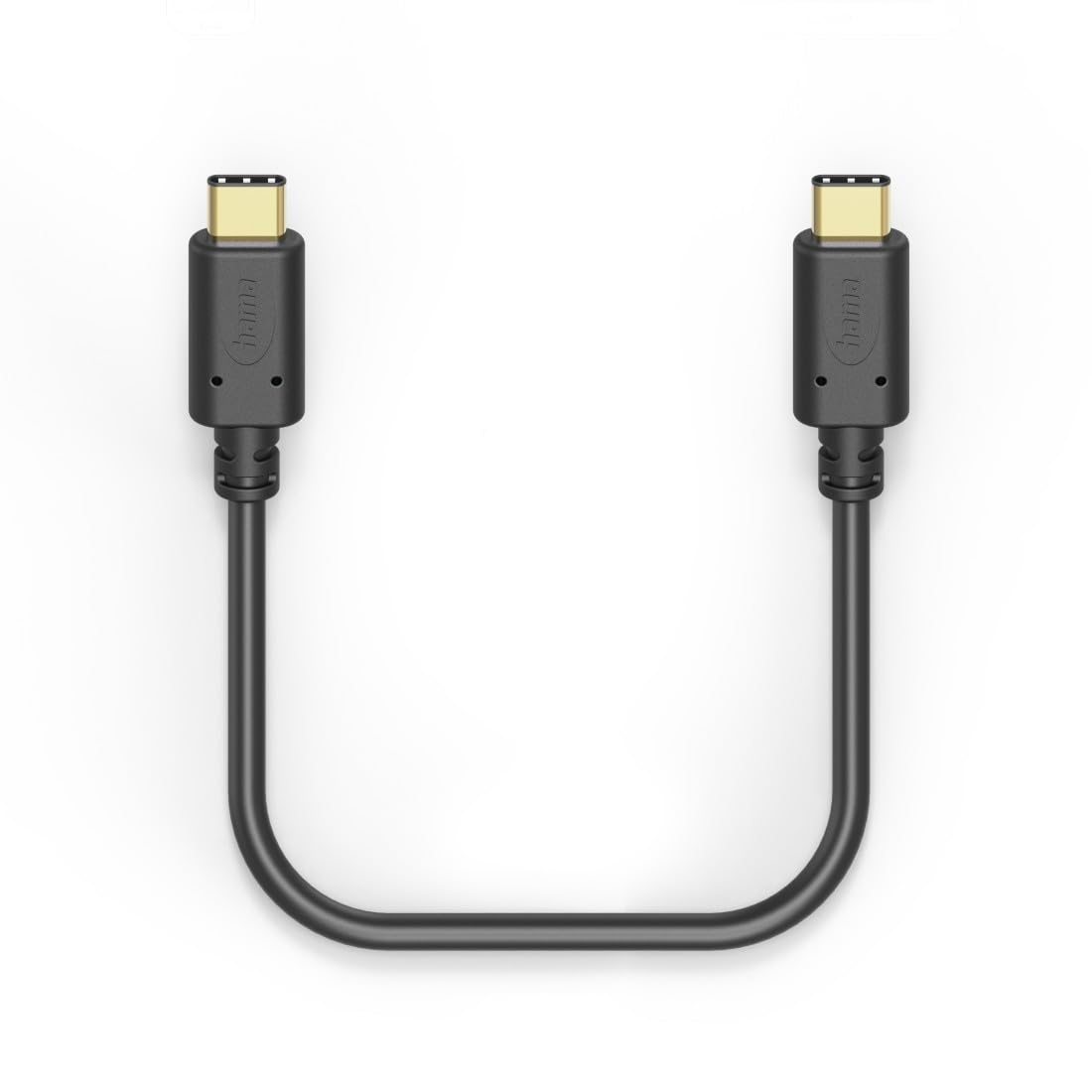 Detalle de Hama USB-C to USB-C Charging Cable (1.5m, Black)