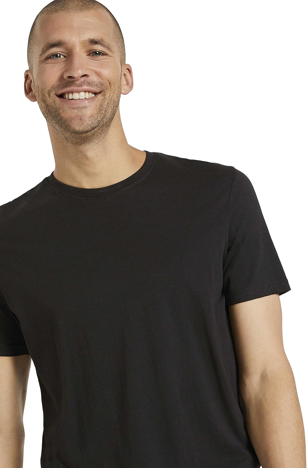 Thumbnail 3 de Tom Tailor Herren Doppelpack Crewneck T-Shirt (2er Pack) aus Baumwolle