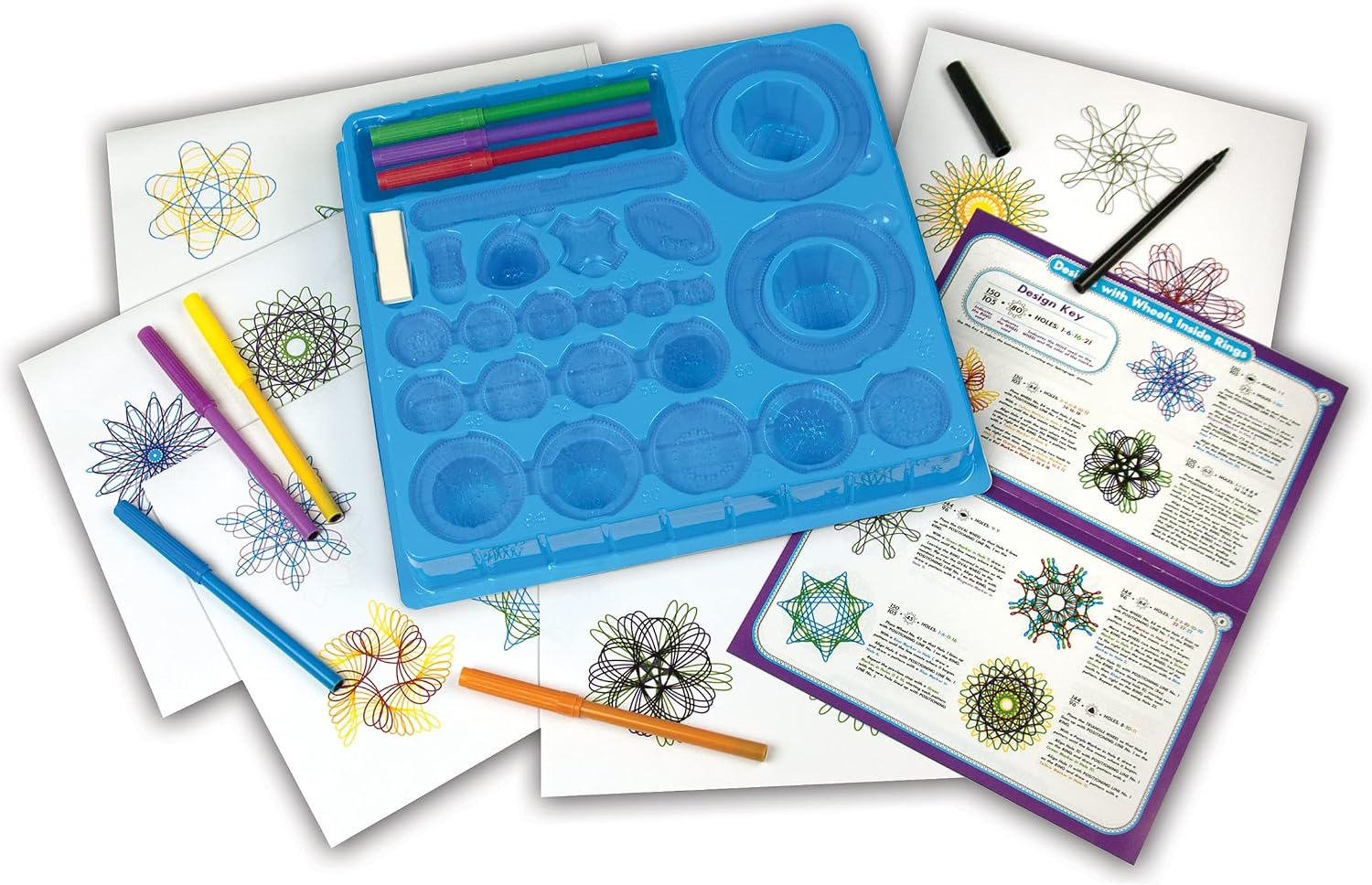 Detalle de Spirograph Original Set - Create Endless Designs for 8+