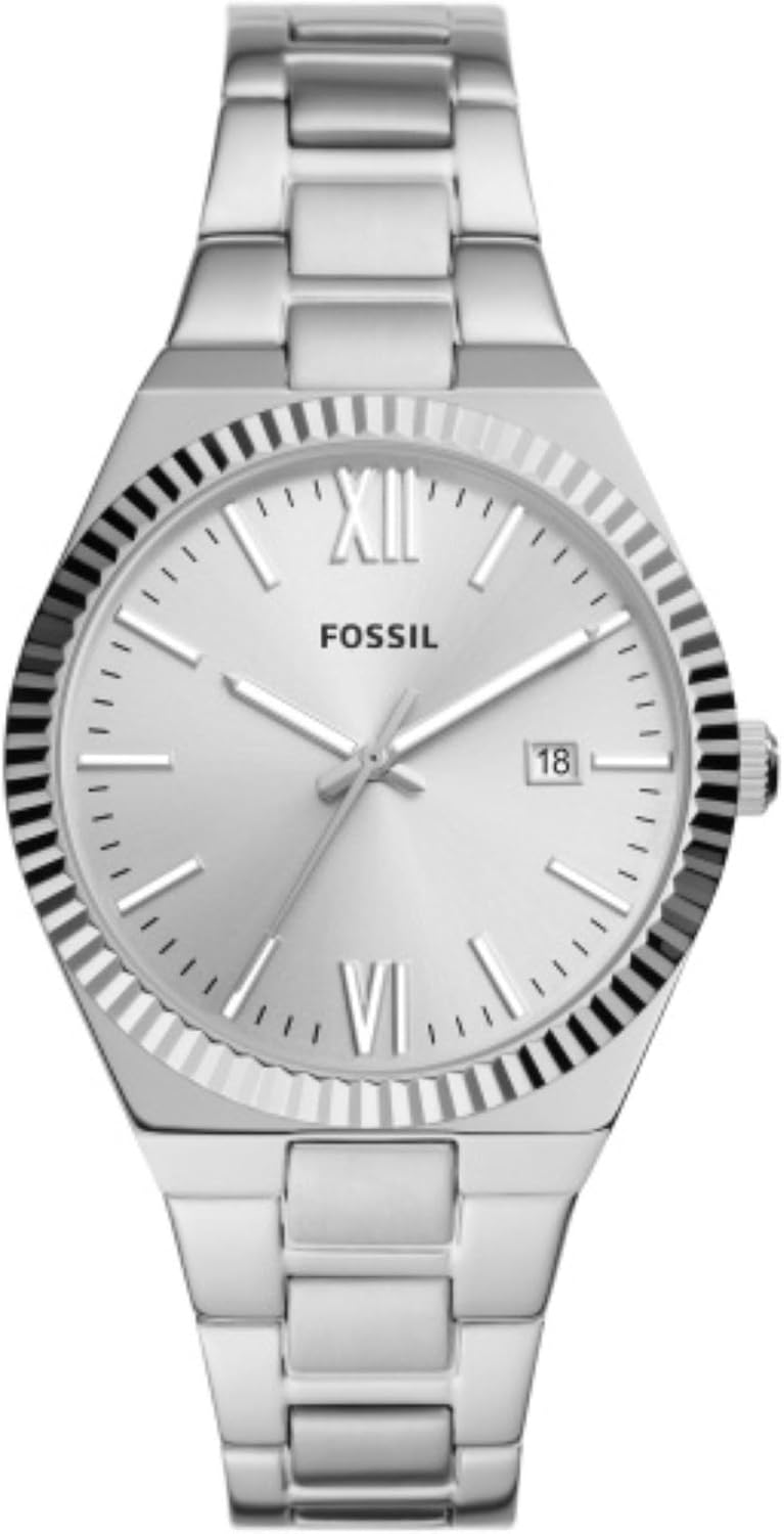 Thumbnail 3 de Fossil Scarlette Uhr für Damen (38 mm) mit Quarzwerk, Datumsanzeige und Edelstahlarmband