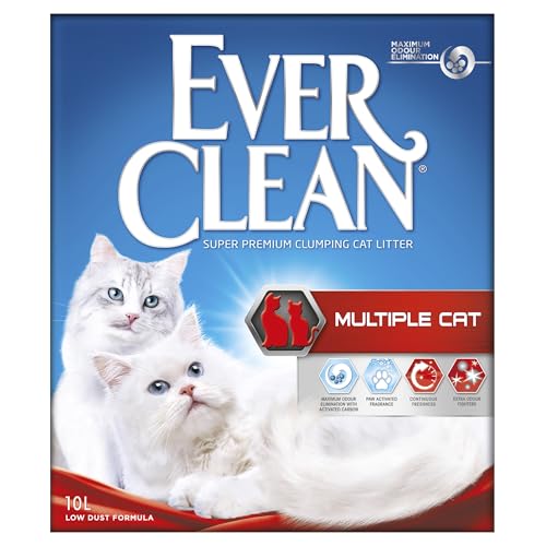 Detalle de Ever Clean Clumping Cat Litter for Multiple Cats, Scented 10L