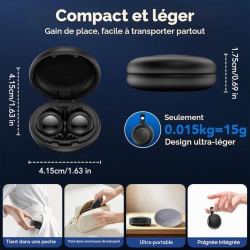Thumbnail 7 de IKG Bouchons d’oreille en silicone réutilisables, atténuation jusqu’à 35 dB