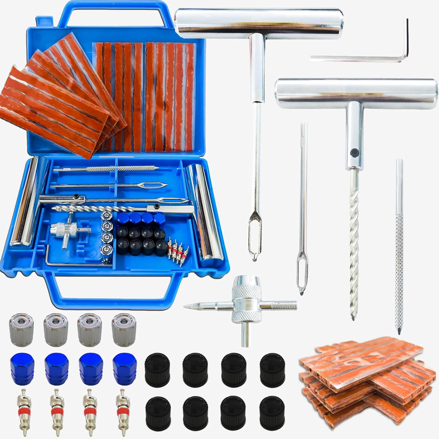 Detalle de 52pcs tyre Repair kit for car 25 plugs