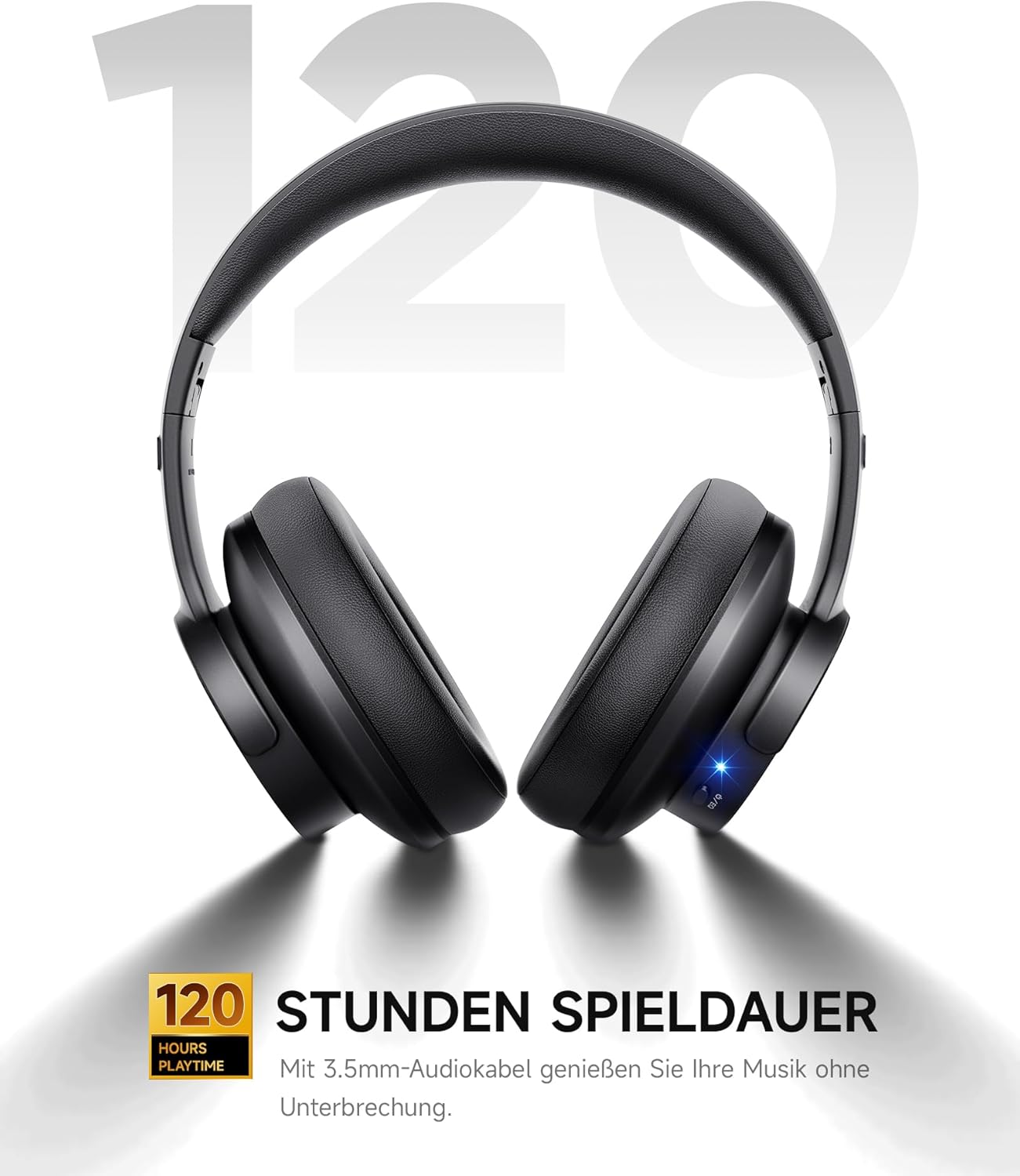 Detalle de Picun B8 Bluetooth-Kopfhörer 120 Stunden