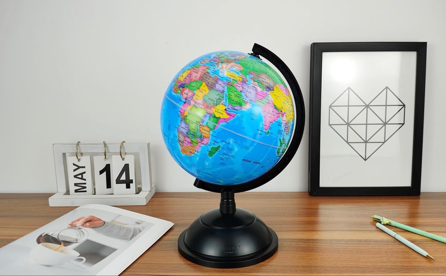 Thumbnail 6 de Exerz 20cm World Globe Educational