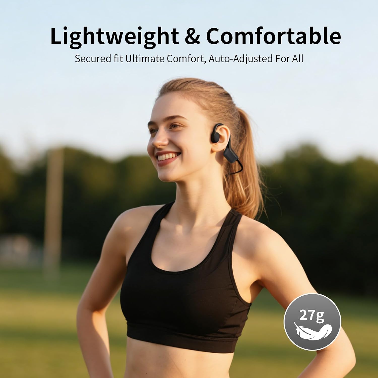 Thumbnail 2 de Vulxovt 2026 Bone Conduction Headphones: Open-Ear Bluetooth 6.0 for Safe, Comfortable Workouts