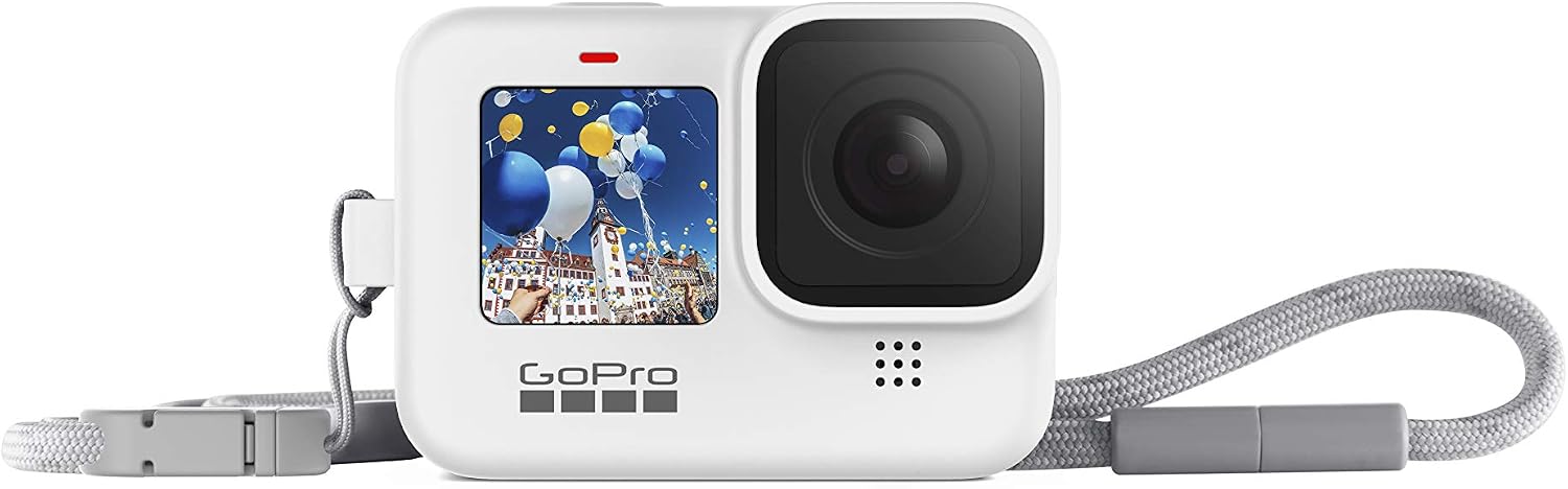 Detalle 2 de GoPro Hülle + Trageband Weiß für HERO10