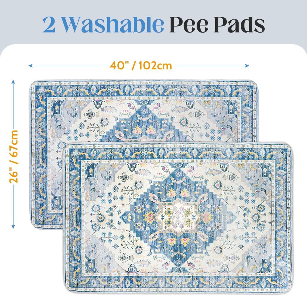 Thumbnail 6 de Washable Pee Pads 2 Pack 102x67cm