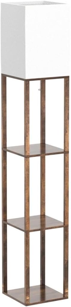 Detalle 2 de RUNTOP Floor Lamp with Shelves, 63-Inch