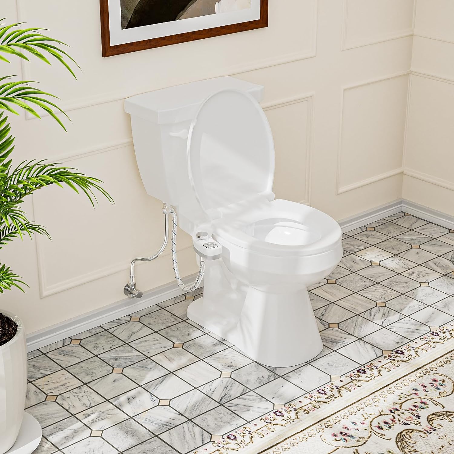 Detalle 2 de PIKETS bidet attachment with double nozzle