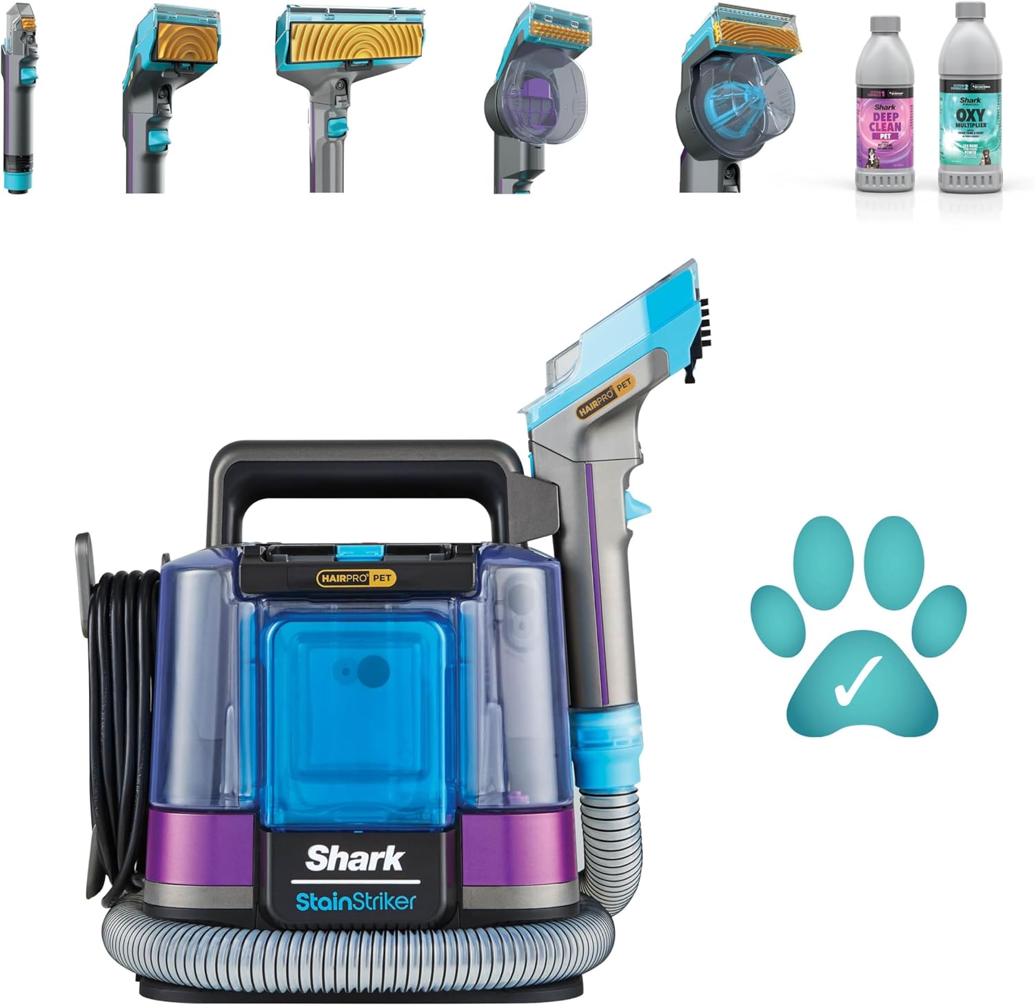 Thumbnail 6 de Shark StainStriker HairPro Pet Spot Cleaner PX250UKCP