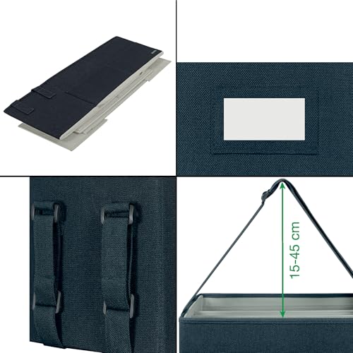 Thumbnail 5 de Leitz 64440089 Bolsa plegable gris terciopelo para oficina 👜