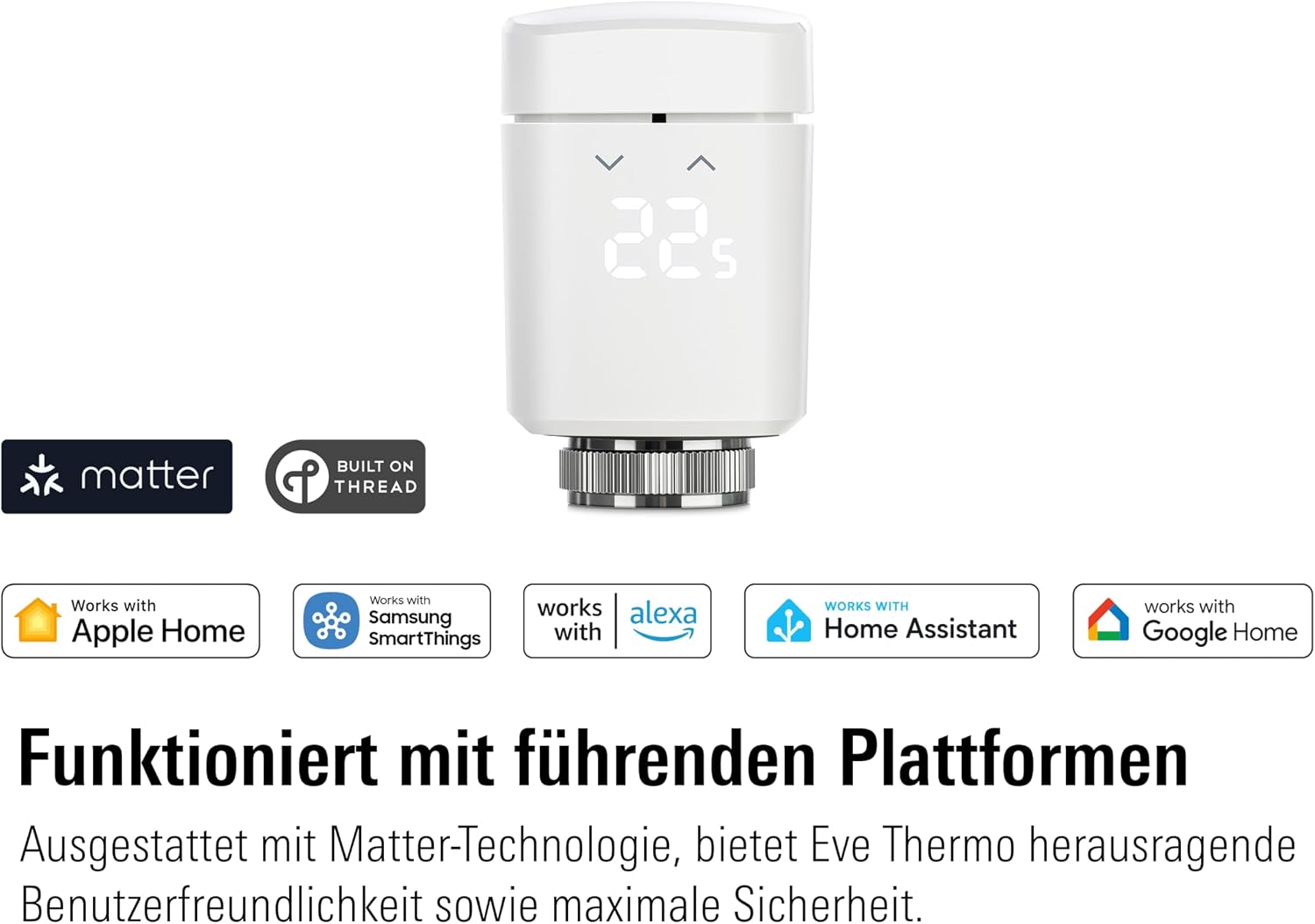 Thumbnail 2 de Eve Thermo 4er Pack Heizkörperthermostate