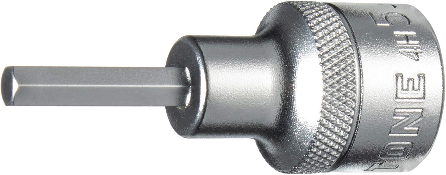 Detalle de トネ(TONE) HP4H-05 ヘキサゴンソケット 差込角12.7mm・二面幅5mm