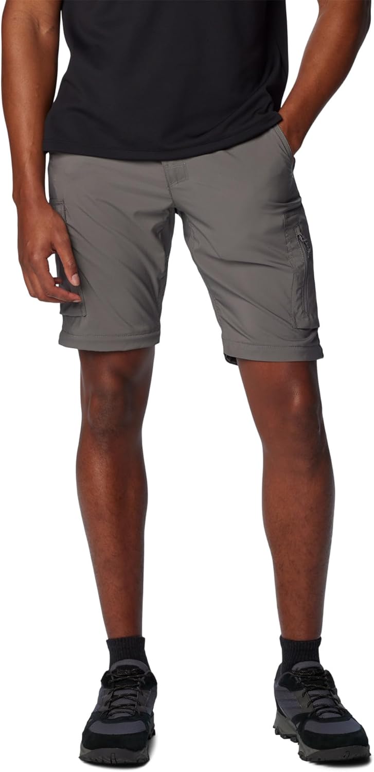 Thumbnail 6 de Columbia Pantalon Convertible Utility pour Homme Silver Ridge (City Grey) – jambes zippées
