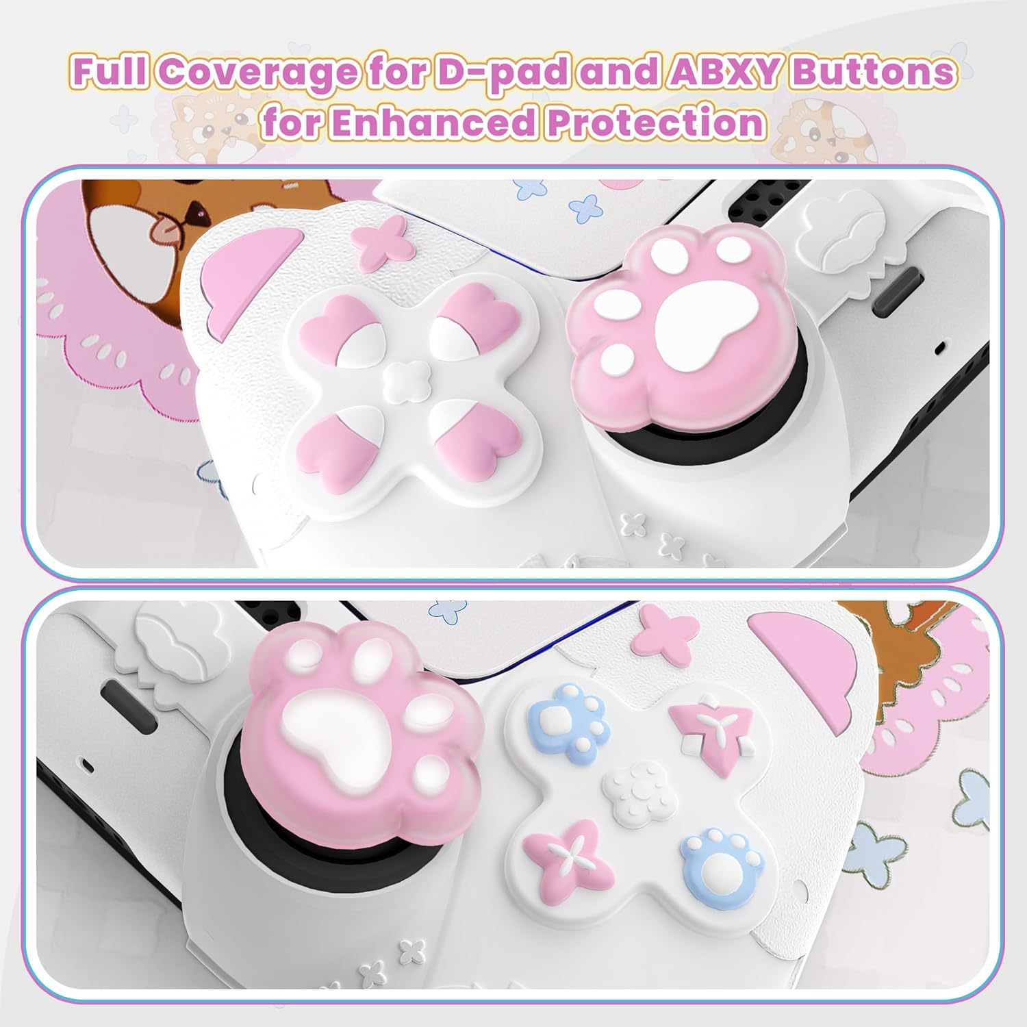 Thumbnail 6 de PlayVital Cute Spring Lesser Panda PS5 controller cover