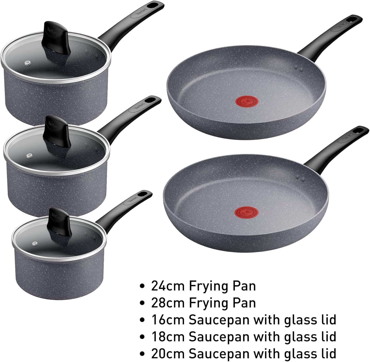 Thumbnail 1 de Tefal Healthy Cook On Cookware Set 24/28 cm