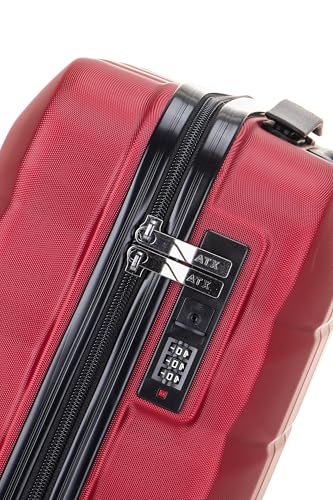 Detalle de ATX Luggage EasyJet 45x36x20cm Underseat Cabin Suitcase – 17.5 Inch, 30–31L, ABS