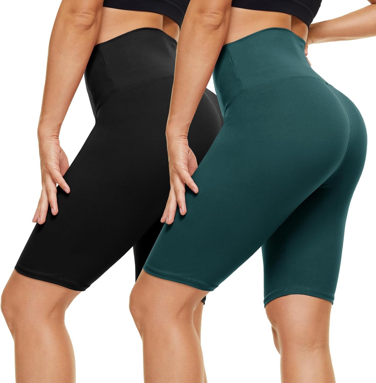 Thumbnail 6 de CAMPSNAIL 2er Pack Radlerhosen Damen High Waist: Kurze Sporthose als Allrounder für Alltag & Training