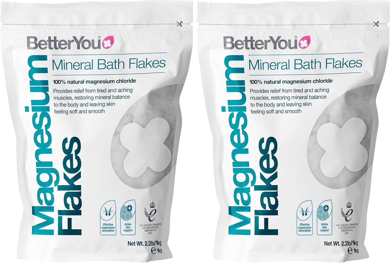 Thumbnail 6 de BetterYou Cristaux de bain au magnésium — 1 kg, Zechstein, sans huile de palme, vegan
