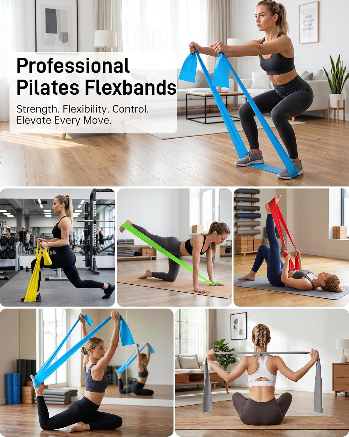 Detalle de Renoj Resistance Bands, Latex-Free